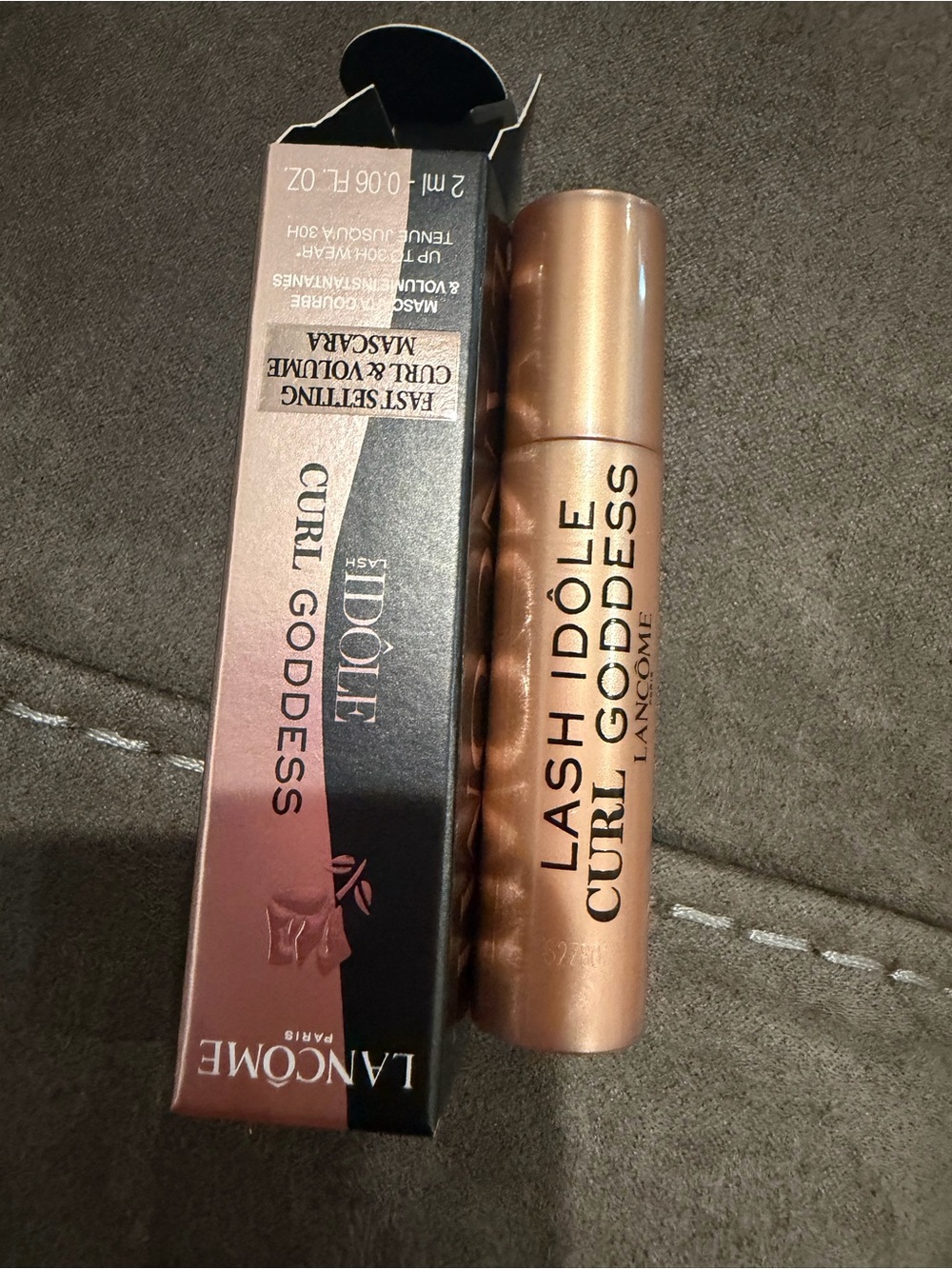 New MINI Lancôme Lash Idôle Curl Goddess Mascara - Rose Gold